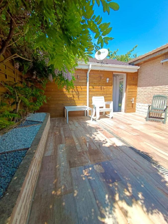 Studio Mer & Aa-Terrasse-Jardin-Wifi-Parking-Classe 3 Etoiles Grand-Fort-Philippe Exteriér fotografie